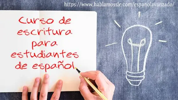 Taller de escritura online para estudiantes de español
